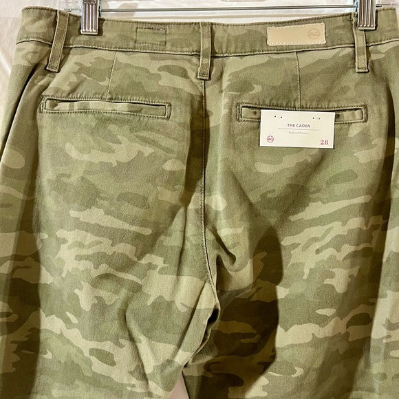 NWT AG Caden Chino Size 6 Green Camo - Picture 5 of 8